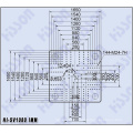 Servo máquina de moldagem por injeção Machine1080t Hi-Sv1080